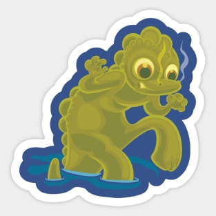 Godzilla Sticker